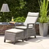 Siena Garden Corido Hocker Aluminium/Geflecht Anthrazit Produktbild-Vorschau 8