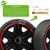 Auto Radkappen Radzierblenden 4er Set passend für alle Produktbild-Vorschau 3