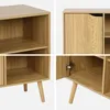 sweeek - Sideboard 1 Tür, 2 Einlegeböden, 80 cm - Produktbild-Vorschau 4