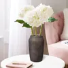 Hohe Rustikale Vase für Blumen - Vintage Zementvase 23 cm Produktbild-Vorschau 5