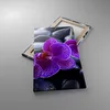 Bild auf Leinwand - Leinwandbild - Blumen Steine Violett Produktbild-Vorschau 2
