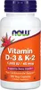 Now Foods Vitamin D3 + K2 120 K Immunität Produktbild-Vorschau 13