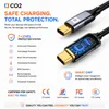 KABEL CO2 USB-C, snelladen, Thunderbolt 4, 40 Gbps, 240W, Productafbeelding-voorbeeld 22