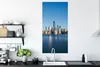 MuchoWow® Poster New York - Skyline - Blau 60x120 cm - Produktbild-Vorschau 3