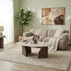 Skye Decor, Hochwertiger Couchtisch, Travertin und Walnuss, Produktbild-Vorschau 4