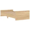 vidaXL Struttura letto senza materasso rovere Sonoma 90x200 Anteprima dell’immagine prodotto 10