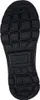 The image shows the sole of a black shoe. Voir les images du produit