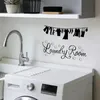 Wandtattoos mit lustigen Sprüchen für die Waschküche – Produktbild-Vorschau 3
