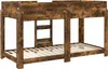 vidaXL Etagenbett für Kinder Räuchereiche 100 x 200 cm Produktbild-Vorschau 7