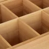 Relaxdays Teebox, Bambus, 10 Fächer, groß, stabil, Produktbild-Vorschau 8