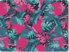 MuchoWow® Mauspad Mousepad Blätter - Hawaii - Design - Rosa Produktbild-Vorschau 1