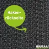 Huuraa Patch ICH HASSE MENSCHEN Black 10 x 6,5cm Baumwolle Produktbild-Vorschau 4