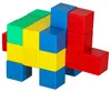 Blocs de construction magnétiques éducatifs Cube 64 el. Voir les images du produit 5