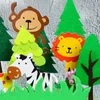Cake Topper Zoo Dschungel Geburtstag Tiere Kuchendeko Produktbild-Vorschau 3