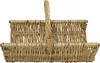 Panier à bois "Trendy" en osier, marron, panier pour bois Voir les images du produit 2