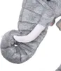 vidaXL Plüschtier Elefant Stehend Plüsch Grau XXL Produktbild-Vorschau 2