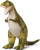 A plush toy dinosaur, specifically a T-Rex, is shown standing against a white background. Produktbild-Vorschau