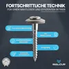 100 WALCUR Spenglerschrauben 4,5 x 25 mm Edelstahl A2 – mit Produktbild-Vorschau 2