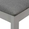 Design New Esszimmerstühle mit Kissen 2 Stk. Grau Produktbild-Vorschau 7