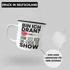 Trendation - Dart Geschenk Emaille Tasse Emaille Emaille Produktbild-Vorschau 3