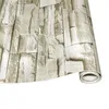 Selbstklebende Steintapete 3D Ziegelmuster 45x300cm PVC Produktbild-Vorschau 6