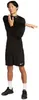 Nike Dri-Fit Fitness Mock-Neck Long-Sleeve Top Black/White Produktbild-Vorschau 1