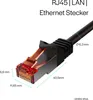 Patchkabel CAT 6a S/FTP Outdoor schwarz 50,0m Produktbild-Vorschau 2