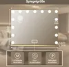 Puluomis Kosmetikspiegel Hollywood 58x45cm Schminkspiegel Produktbild-Vorschau 5