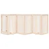 A light-colored wooden pet gate is shown against a white background. Anteprima dell’immagine prodotto