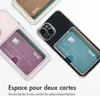 imoshion Softcase Backcover avec porte-cartes pour l'Apple Voir les images du produit 2
