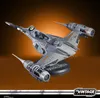 A Star Wars N-1 Starfighter model on a display stand. Náhled obrázku produktu