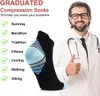 4 paia di calzini sportivi a compressione, unisex, colori Anteprima dell’immagine prodotto 9