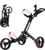 Golftrolley Golfwagen klappbar, Golfcart aus Aluminium mit Produktbild-Vorschau 1
