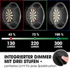 Illuminazione LED per freccette DoYourDart, 24W, nera, 360° Anteprima dell’immagine prodotto 5