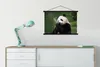 MuchoWow® Textilposter Pandabär - Wilde Tiere - Blätter Produktbild-Vorschau 3