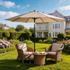 FCH Sonnenschirm Sonnenschirme,Balkonschirm,Gartenschirm Produktbild-Vorschau 2