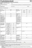 A product data sheet with energy efficiency information. Produktbild-Vorschau