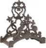 Porte-tuyau d'arrosage en fonte brune antique Support mural Voir les images du produit 1