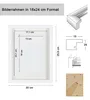 3D Objektrahmen Holz Bilderrahmen Shirt Trikot Wanddeko Produktbild-Vorschau 5