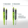 Comparison of two generations of Pica DRY Tieflochmarker pencils, highlighting features. Anteprima dell’immagine prodotto