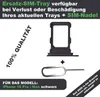 iPHONE 16 PRO / MAX SIM KARTEN HALTER TRAY ADAPTER FACH Produktbild-Vorschau 2