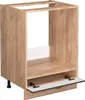 Herdumbauschrank Vicco Fame-Line Anthrazit-Gold 60 cm ohne Produktbild-Vorschau 5