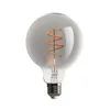 6 x LED Spiral Filament Ampoule G95 Globe 5W E27 verre fumé Voir les images du produit 2