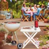 Relaxdays Klapptisch aus Holz, für Wohnzimmer, Balkon & Produktbild-Vorschau 2