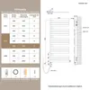 S'AFIELINA Handtuchheizkörper Elektrisch 1320x600mm, Produktbild-Vorschau 11