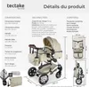 Poussette combinée MATS pliable avec harnais à 5 points - Voir les images du produit 6