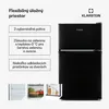 Klarstein Big Daddy - kombinovaná chladnička, LED, 61/26 l, Náhľad obrázku produktu 5