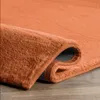 Jedwabisty Wysoki Dywan Rabbit Ceglasty Podgląd zdjęcia produktu 14