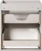 Szafka Łazienkowa 50 Cm Kaszmir Mat Szuflady Ryflowana Mdf Podgląd zdjęcia produktu 4