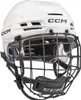 CCM Eishockey Helm Tacks 720 Combo, Farbe: weiß, Größe: L Produktbild-Vorschau 1